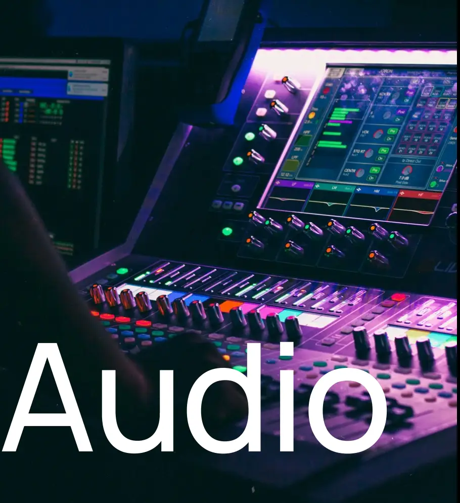 Professional audio system installation for worship and live sound environments