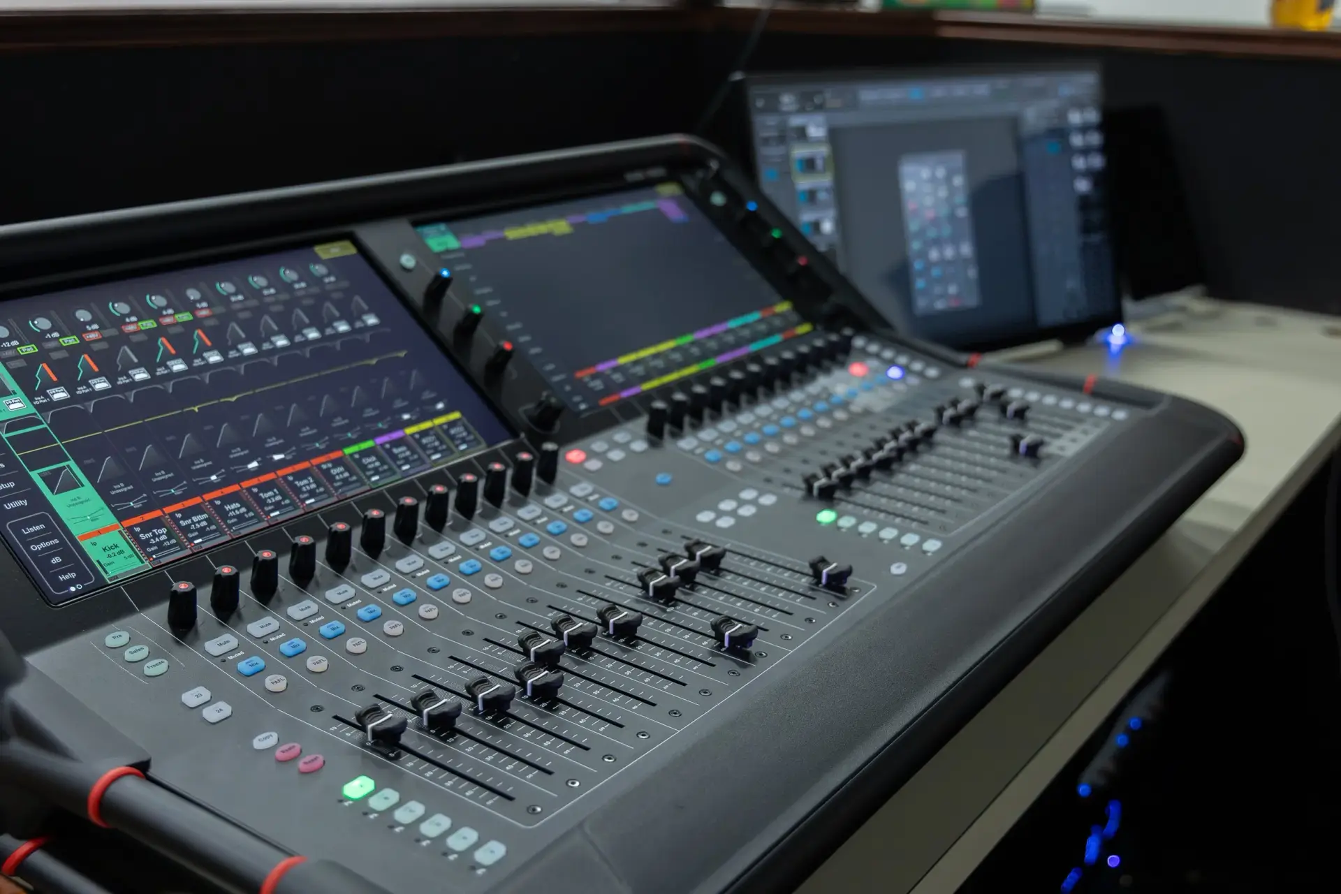 Allen & Heath Avantis digital mixing console installed at The Homestead church in Mobile Alabama
