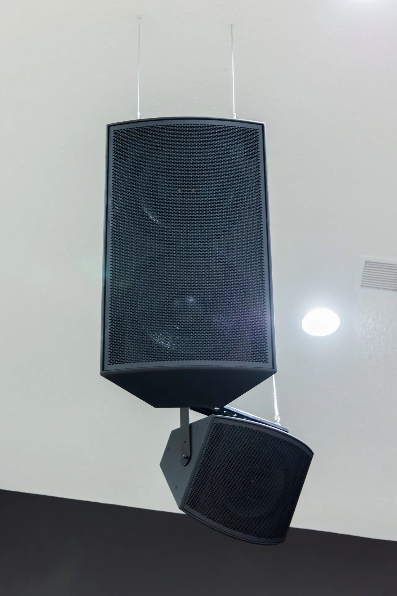 Fulcrum Acoustic DX Series mains and CCX Series fills installed for church audio system in Kokomo Indiana