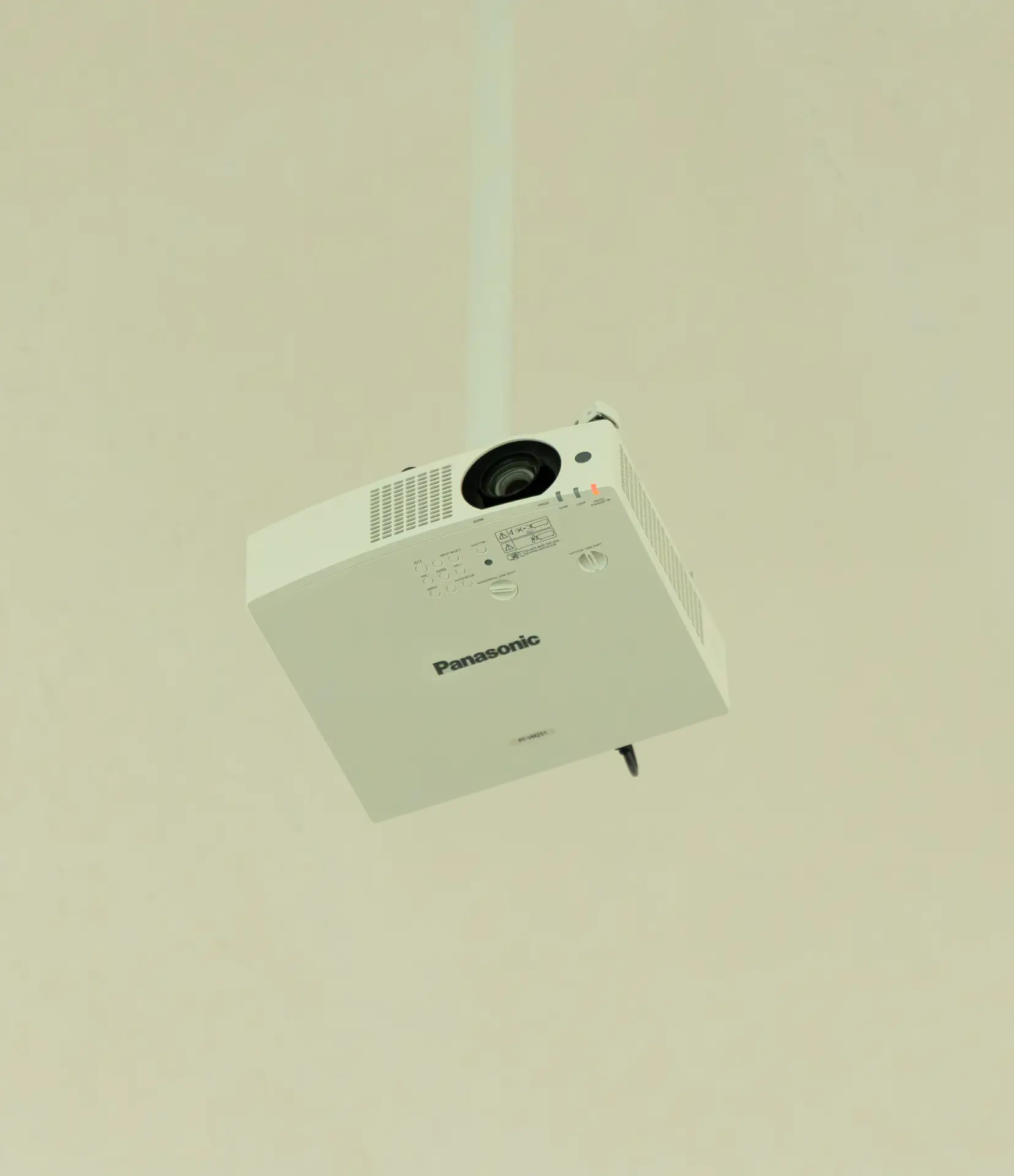Panasonic laser projector installation for Grace Church worship video system